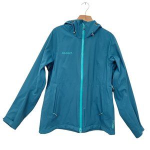 Mammut Women's Rain Jacket Size Large Teal